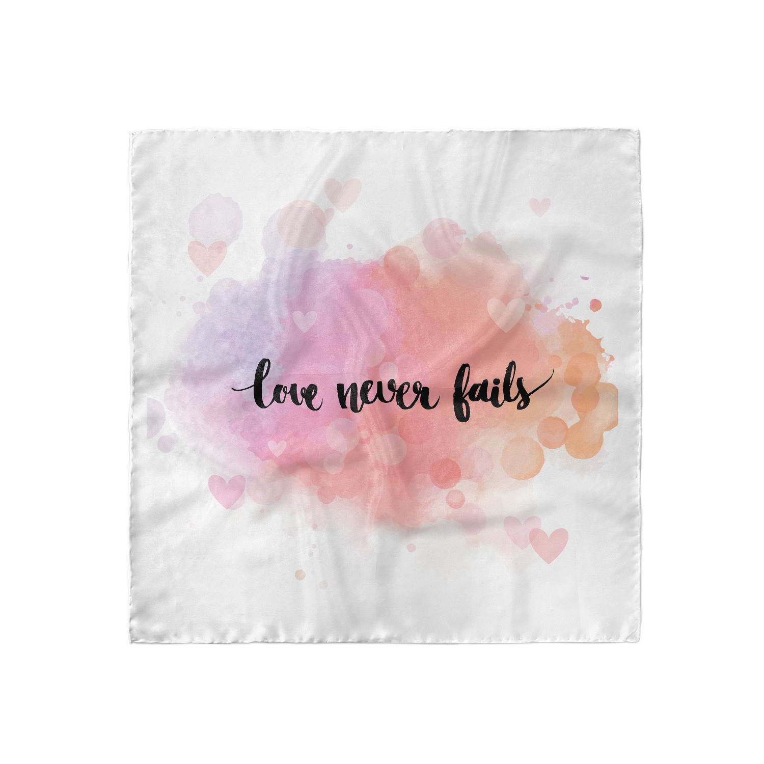 Ambesonne Love Theme Satin Hairscarf Head Wrap for Women in 3 Sizes - Picture 32 of 123