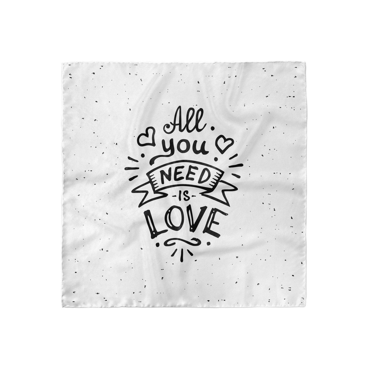 Ambesonne Love Theme Satin Hairscarf Head Wrap for Women in 3 Sizes - Picture 56 of 123