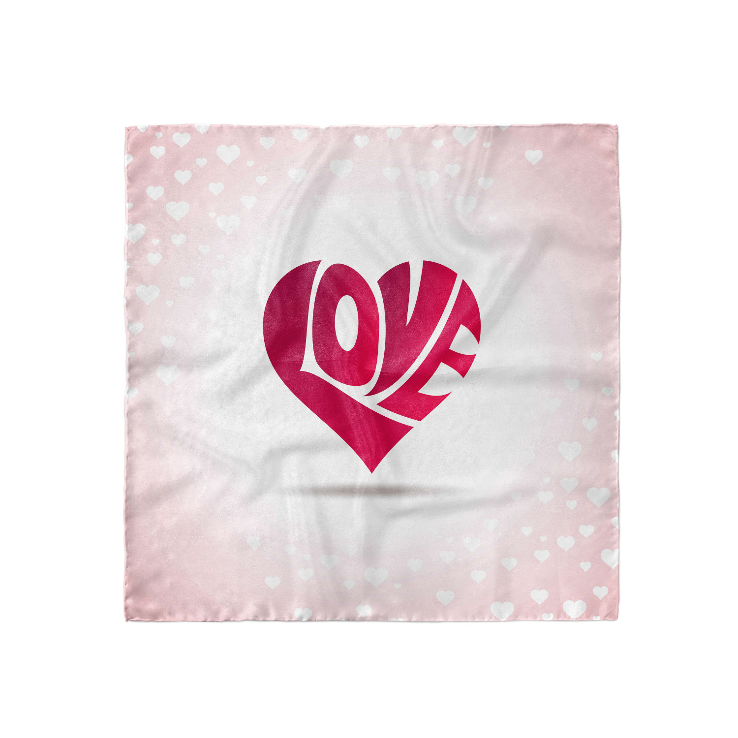 Ambesonne Love Theme Satin Hairscarf Head Wrap for Women in 3 Sizes - Picture 46 of 123
