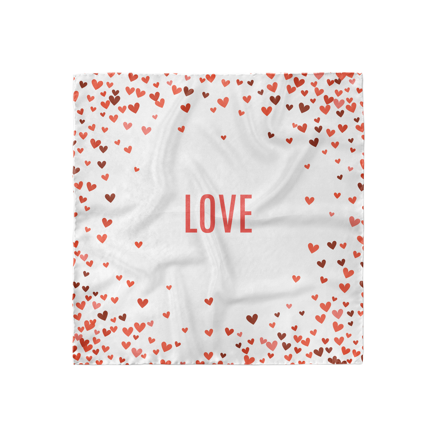 Ambesonne Love Theme Satin Hairscarf Head Wrap for Women in 3 Sizes - Picture 86 of 123