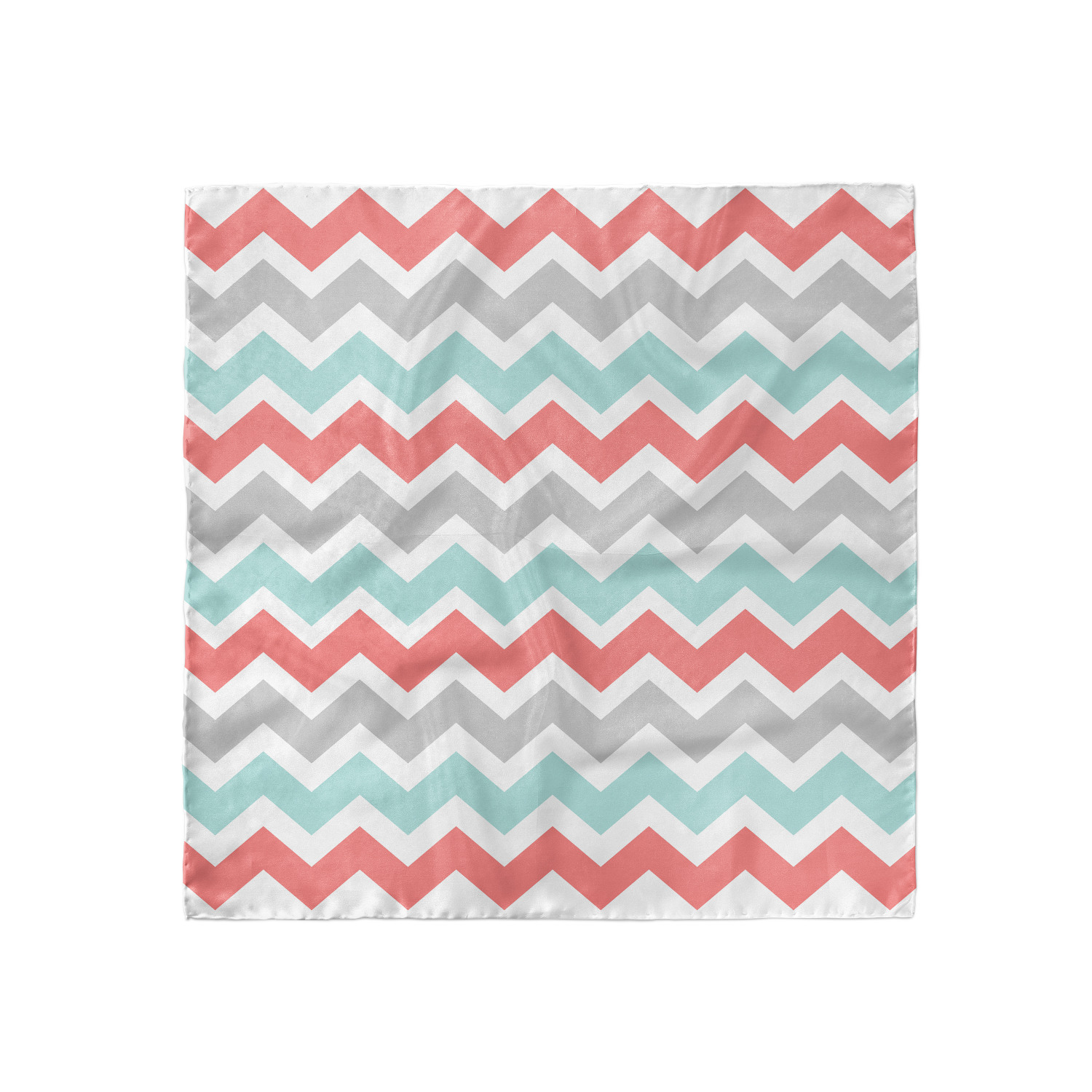 Ambesonne Chevron Zigzag Satin Hairscarf Head Wrap for Women in 3 Sizes - Picture 30 of 121