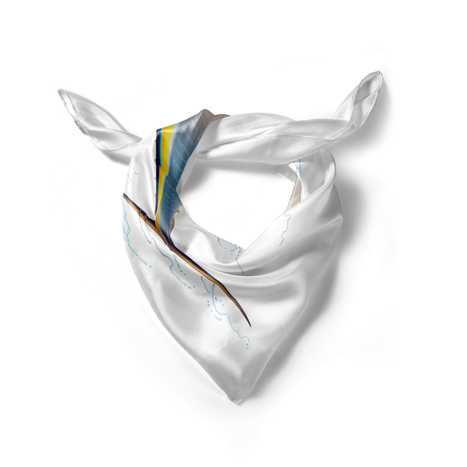 Ambesonne Foulard per capelli in raso a tema pesce fascia per donna in 3 taglie - Foto 85 di 123