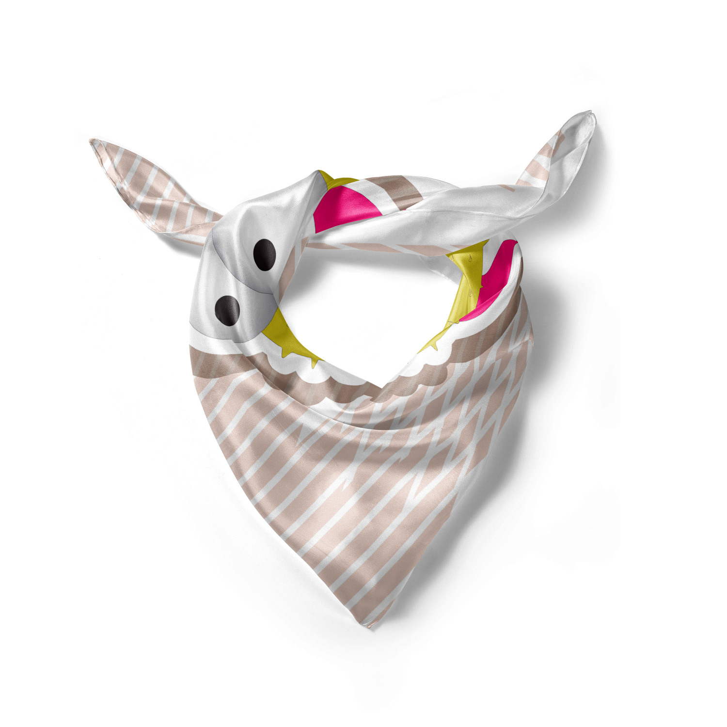 Ambesonne Foulard per capelli in raso a tema pesce fascia per donna in 3 taglie - Foto 31 di 123