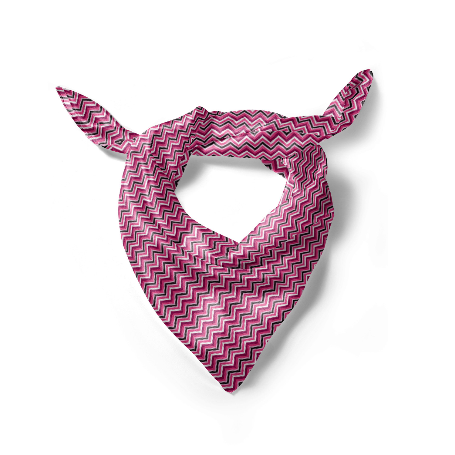 Ambesonne Chevron Zigzag Satin Hairscarf Head Wrap for Women in 3 Sizes - Picture 105 of 121