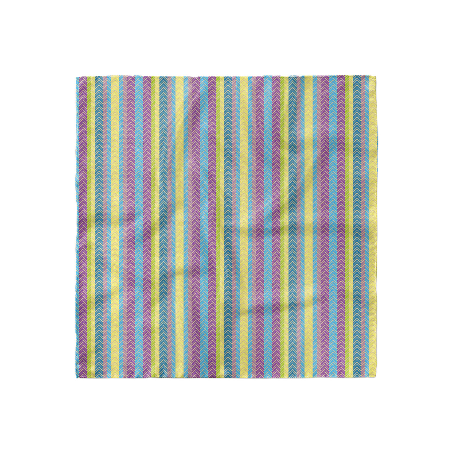 Ambesonne Chevron Zigzag Satin Hairscarf Head Wrap for Women in 3 Sizes - Picture 28 of 121