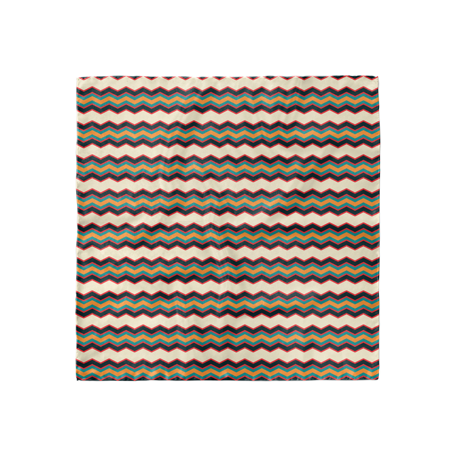 Ambesonne Chevron Zigzag Satin Hairscarf Head Wrap for Women in 3 Sizes - Picture 70 of 121