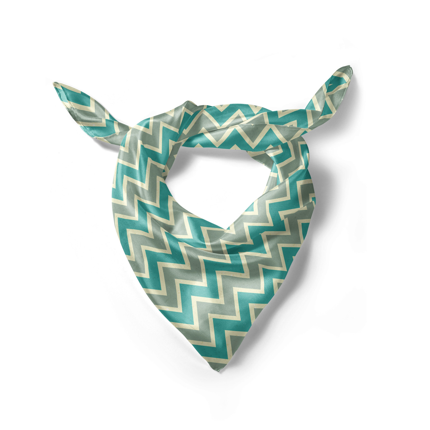 Ambesonne Chevron Zigzag Satin Hairscarf Head Wrap for Women in 3 Sizes - Picture 17 of 121