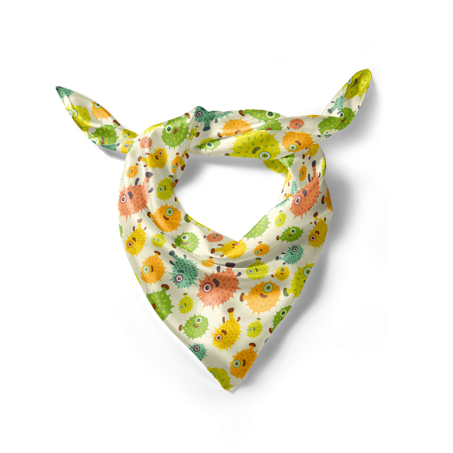 Ambesonne Foulard per capelli in raso a tema pesce fascia per donna in 3 taglie - Foto 51 di 123