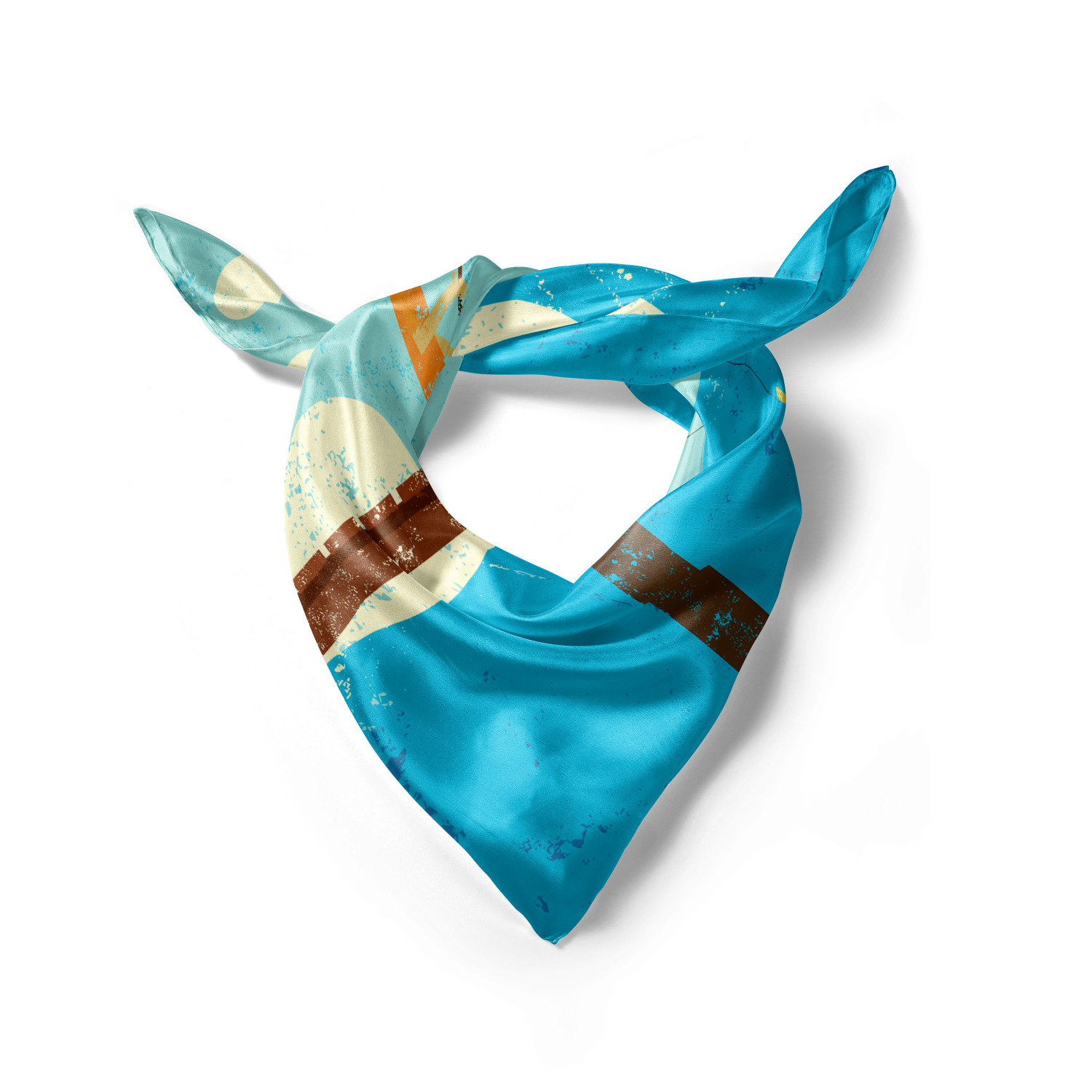 Ambesonne Foulard per capelli in raso a tema pesce fascia per donna in 3 taglie - Foto 115 di 123