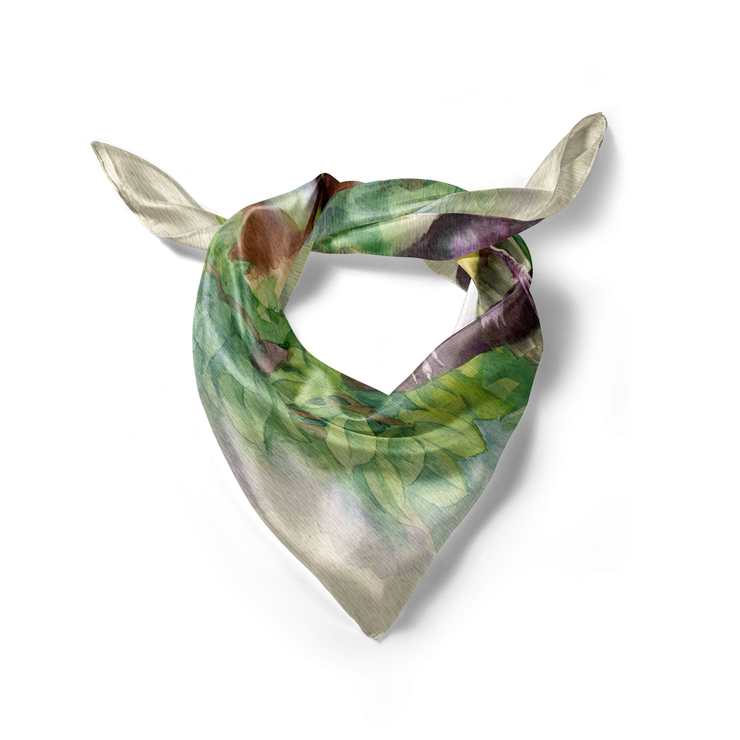 Ambesonne Floral Headscarf Hijab Scarf Magnolia Art