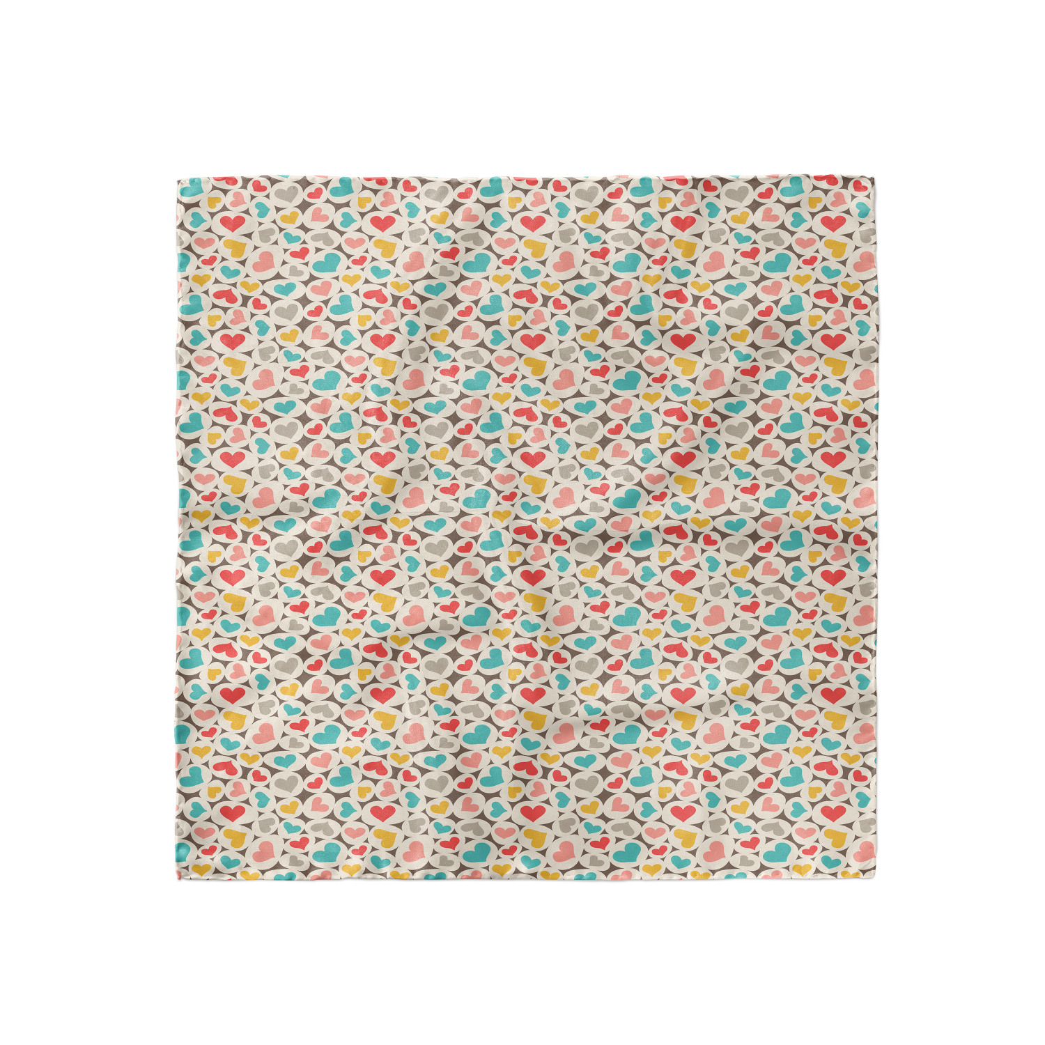 Ambesonne Love Theme Satin Hairscarf Head Wrap for Women in 3 Sizes - Picture 52 of 123