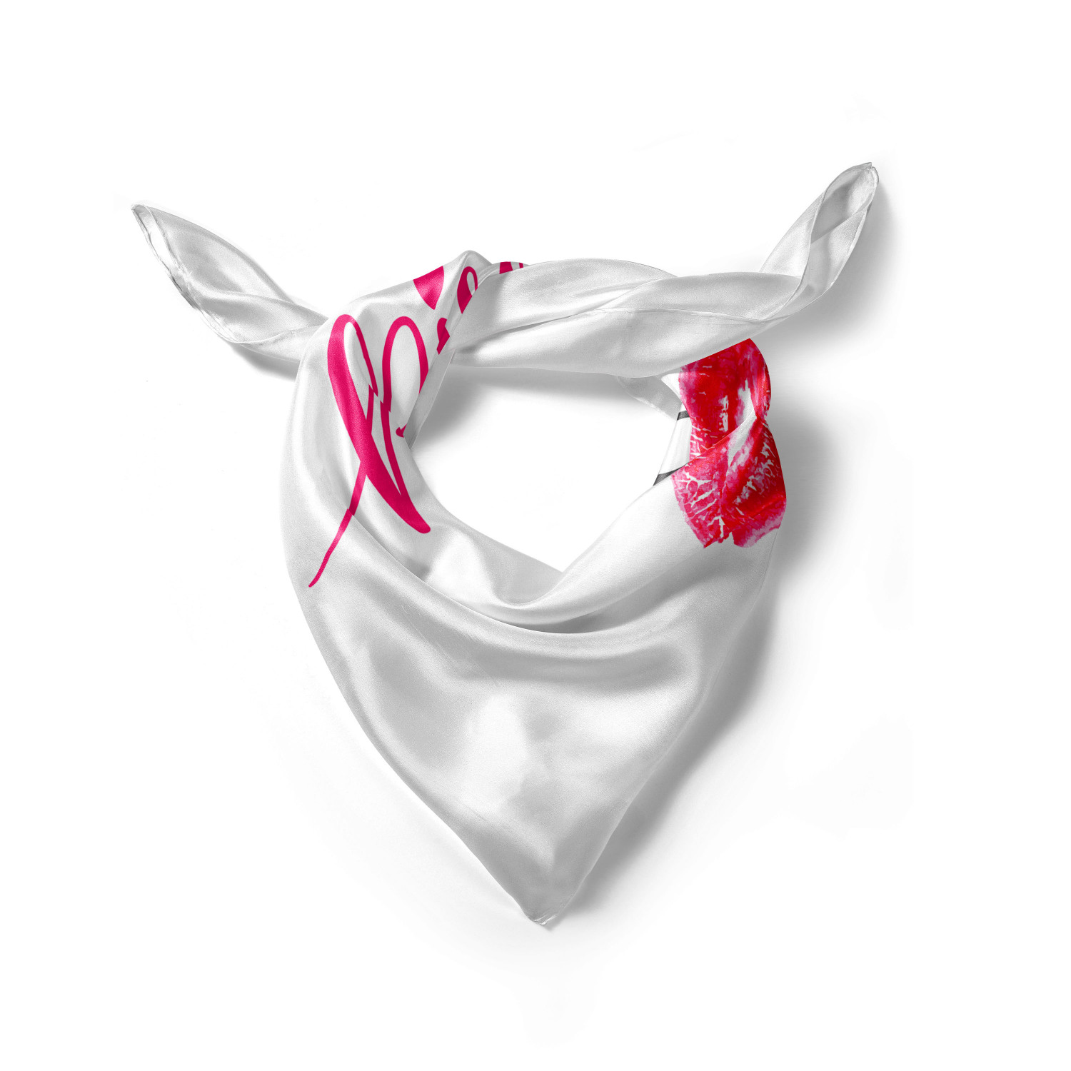 Ambesonne Love Theme Satin Hairscarf Head Wrap for Women in 3 Sizes - Picture 67 of 123
