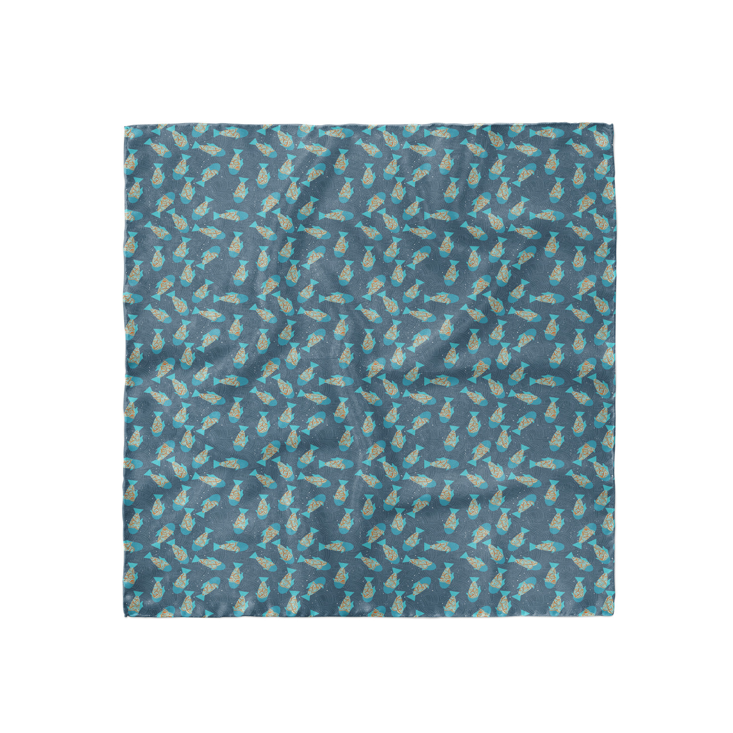 Ambesonne Foulard per capelli in raso a tema pesce fascia per donna in 3 taglie - Foto 44 di 123