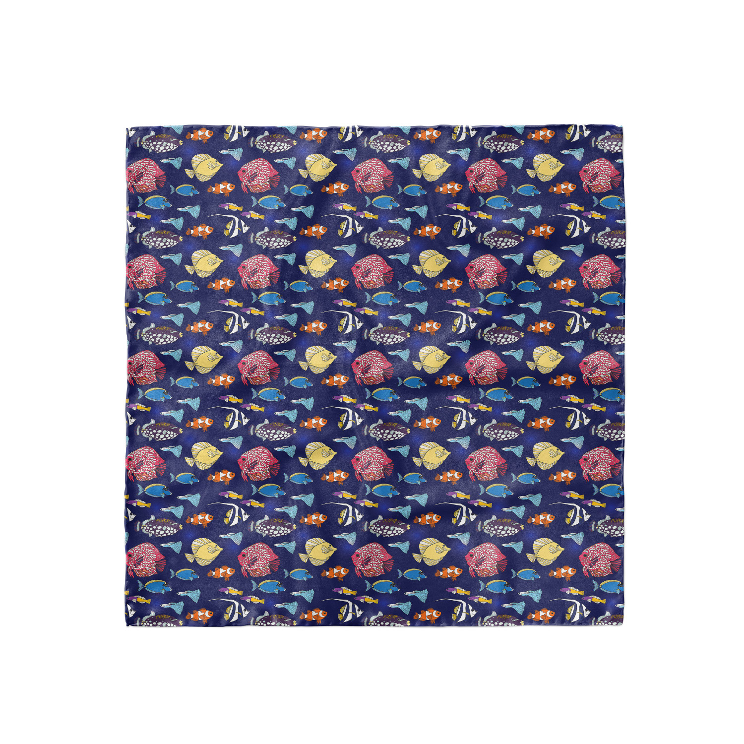 Ambesonne Foulard per capelli in raso a tema pesce fascia per donna in 3 taglie - Foto 42 di 123
