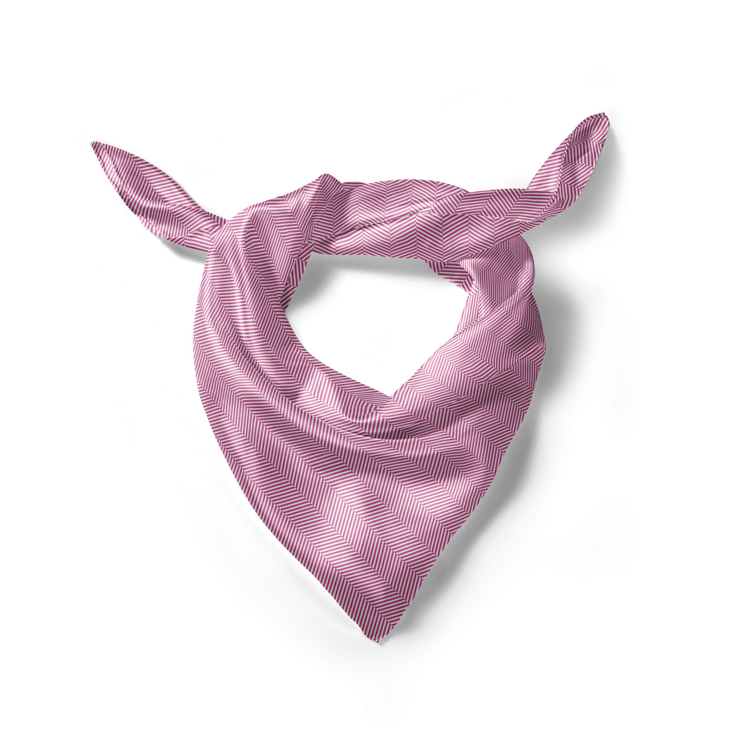 Ambesonne Chevron Zigzag Satin Hairscarf Head Wrap for Women in 3 Sizes - Picture 9 of 121