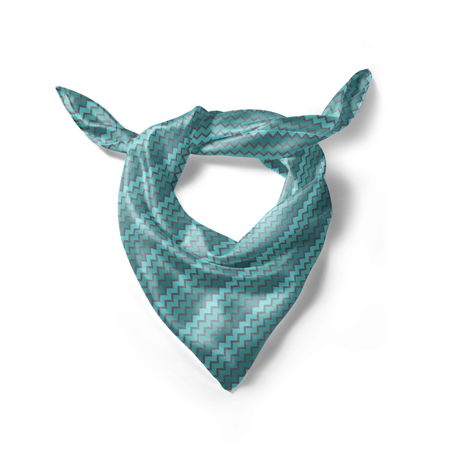 Ambesonne Chevron Zigzag Satin Hairscarf Head Wrap for Women in 3 Sizes - Picture 121 of 121