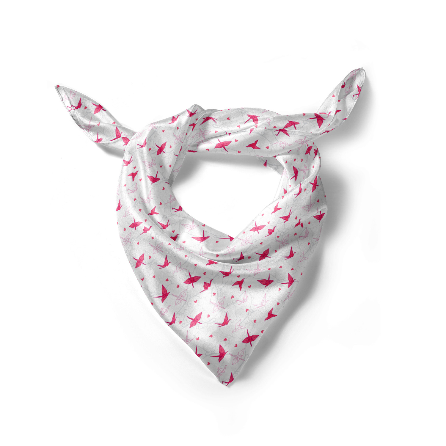 Ambesonne Love Theme Satin Hairscarf Head Wrap for Women in 3 Sizes - Picture 73 of 123