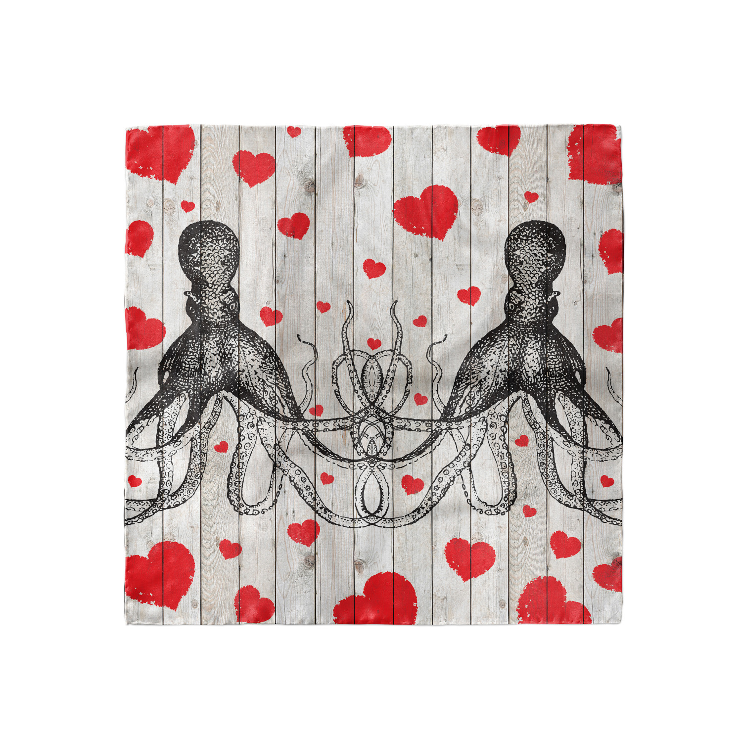 Ambesonne Love Theme Satin Hairscarf Head Wrap for Women in 3 Sizes - Picture 70 of 123