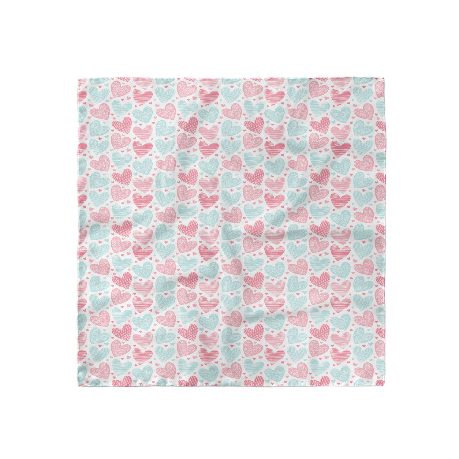 Ambesonne Love Theme Satin Hairscarf Head Wrap for Women in 3 Sizes - Picture 102 of 123