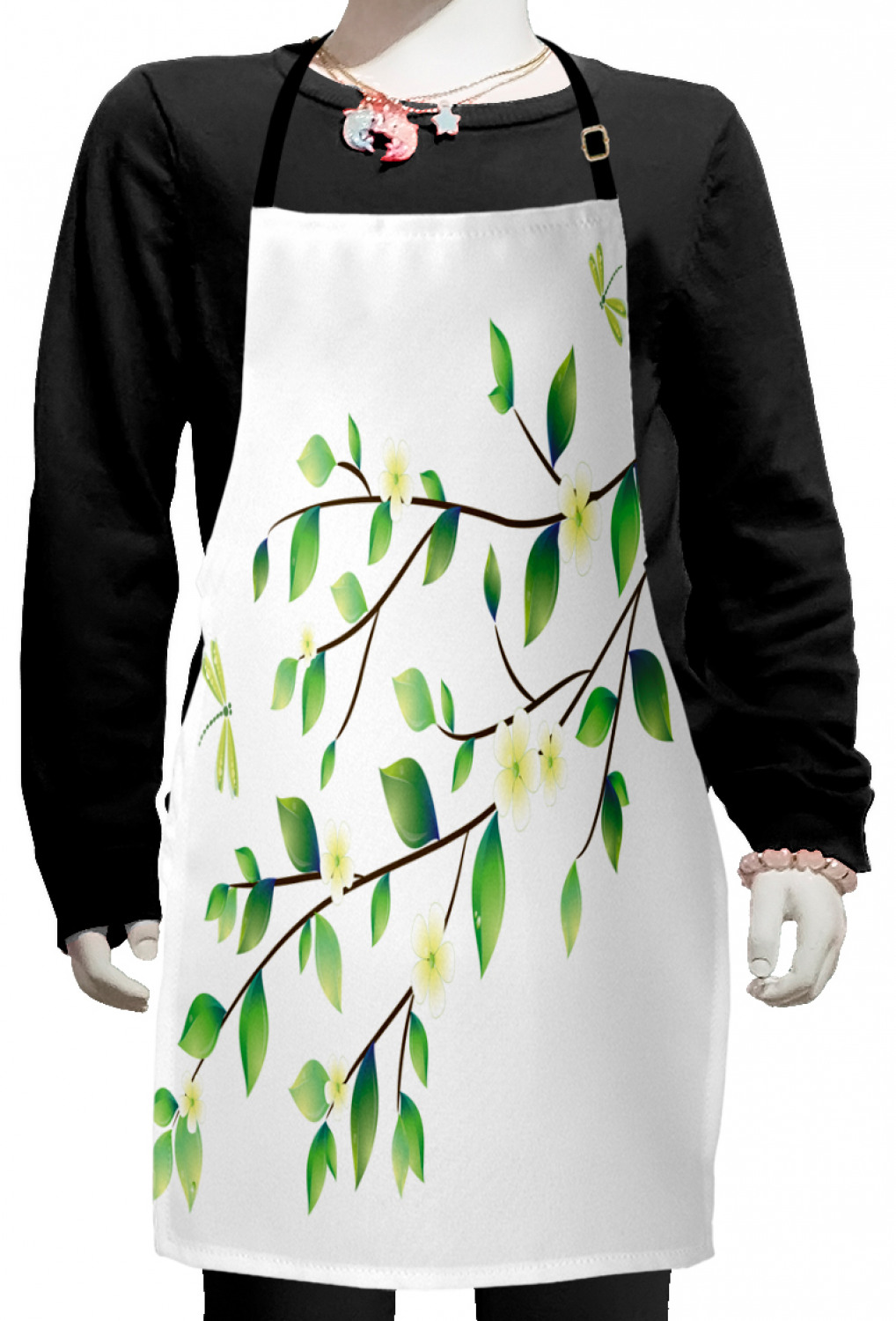 Ambesonne Animal Pattern Kids Apron Boys Girls Apron Bib Cooking & Painting