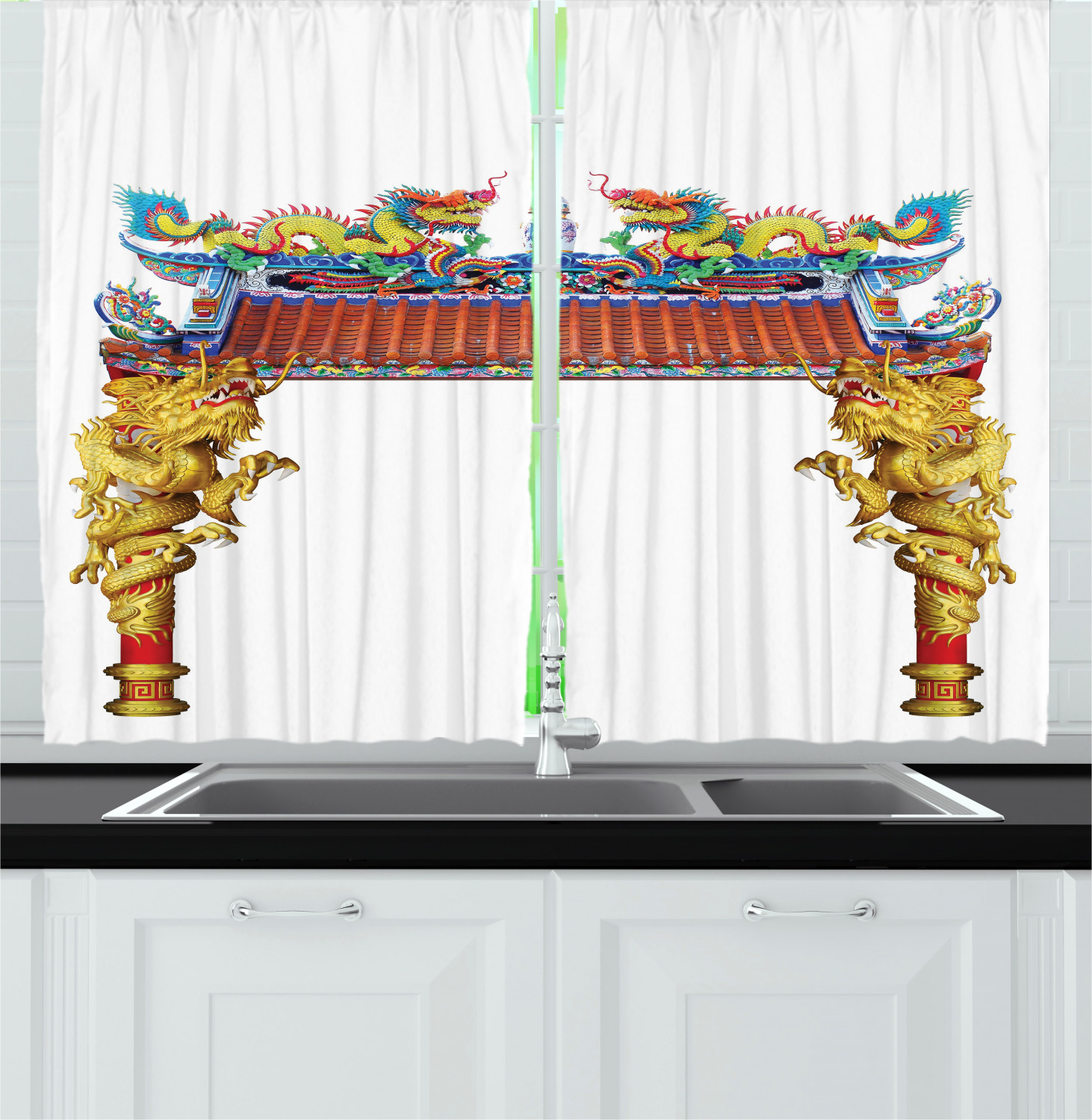 Curtains Blinds Exotic Kitchen Curtains 2 Panel Set Window