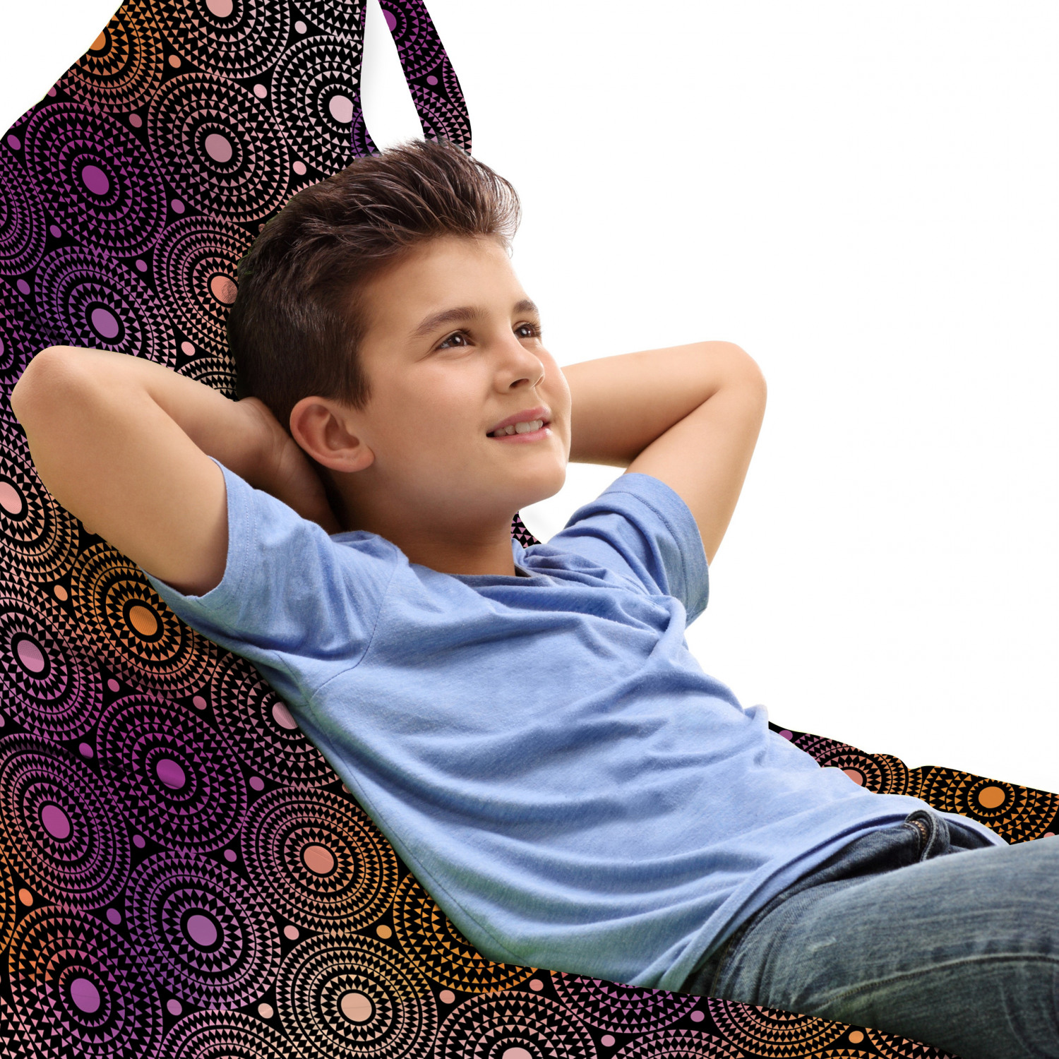 Geometrisch Spielzeugtasche Sitzsack Spots mit Mini Triangles