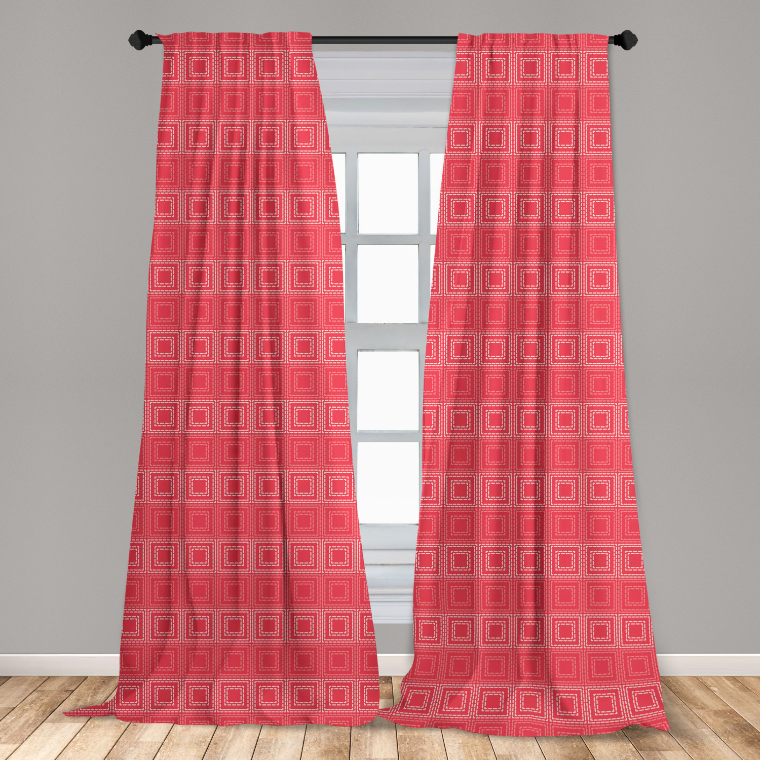 Art Abstract Microfiber Curtains 2 Panel Set Living Room Bedroom in 3 Sizes - Picture 97 of 112