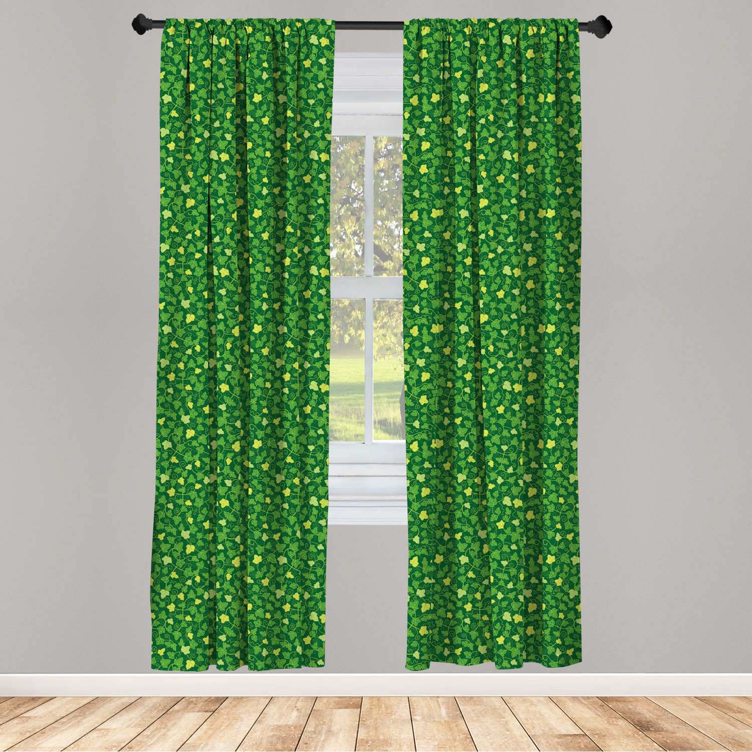 Art Abstract Microfiber Curtains 2 Panel Set Living Room Bedroom in 3 Sizes - Picture 12 of 112