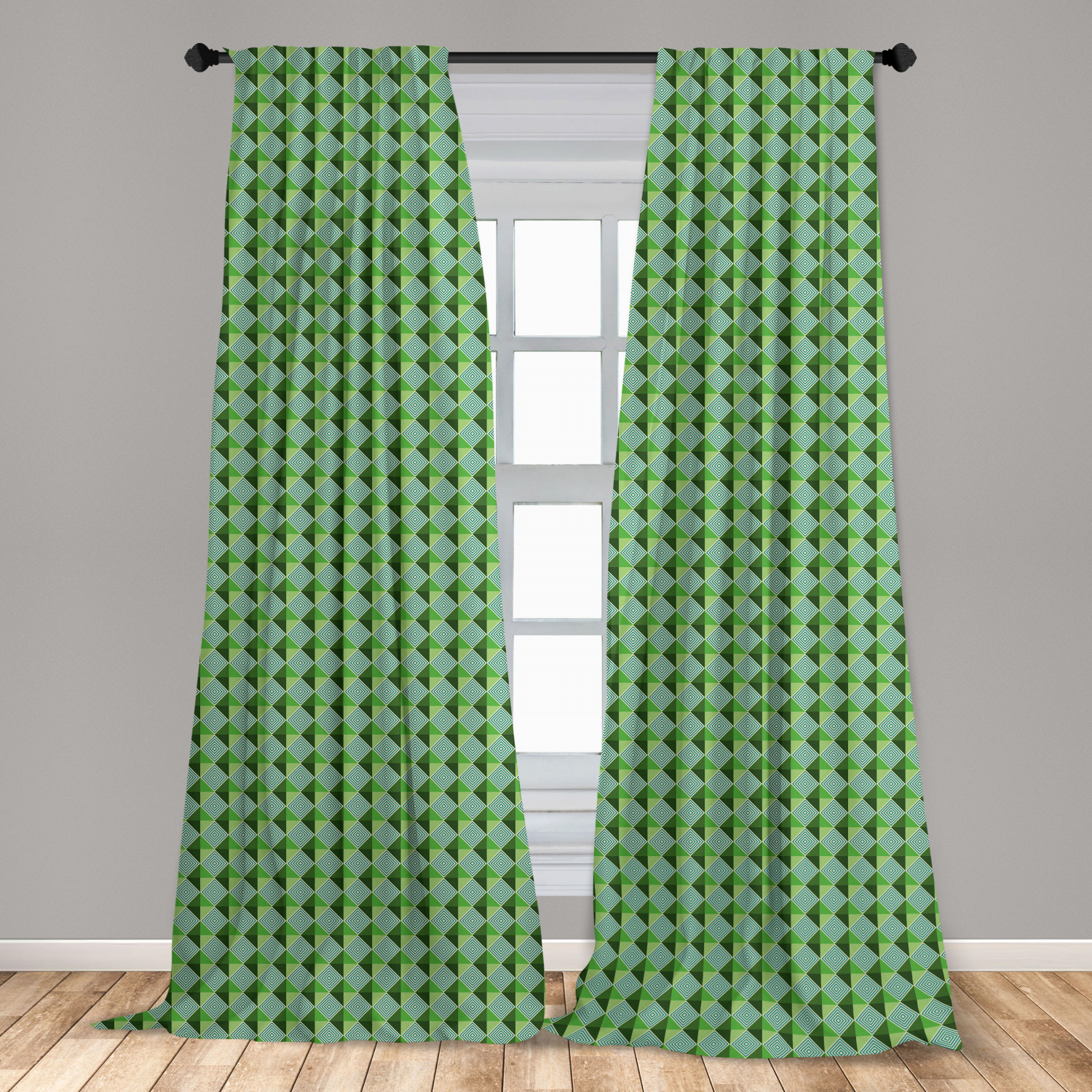 Art Abstract Microfiber Curtains 2 Panel Set Living Room Bedroom in 3 Sizes - Picture 61 of 112
