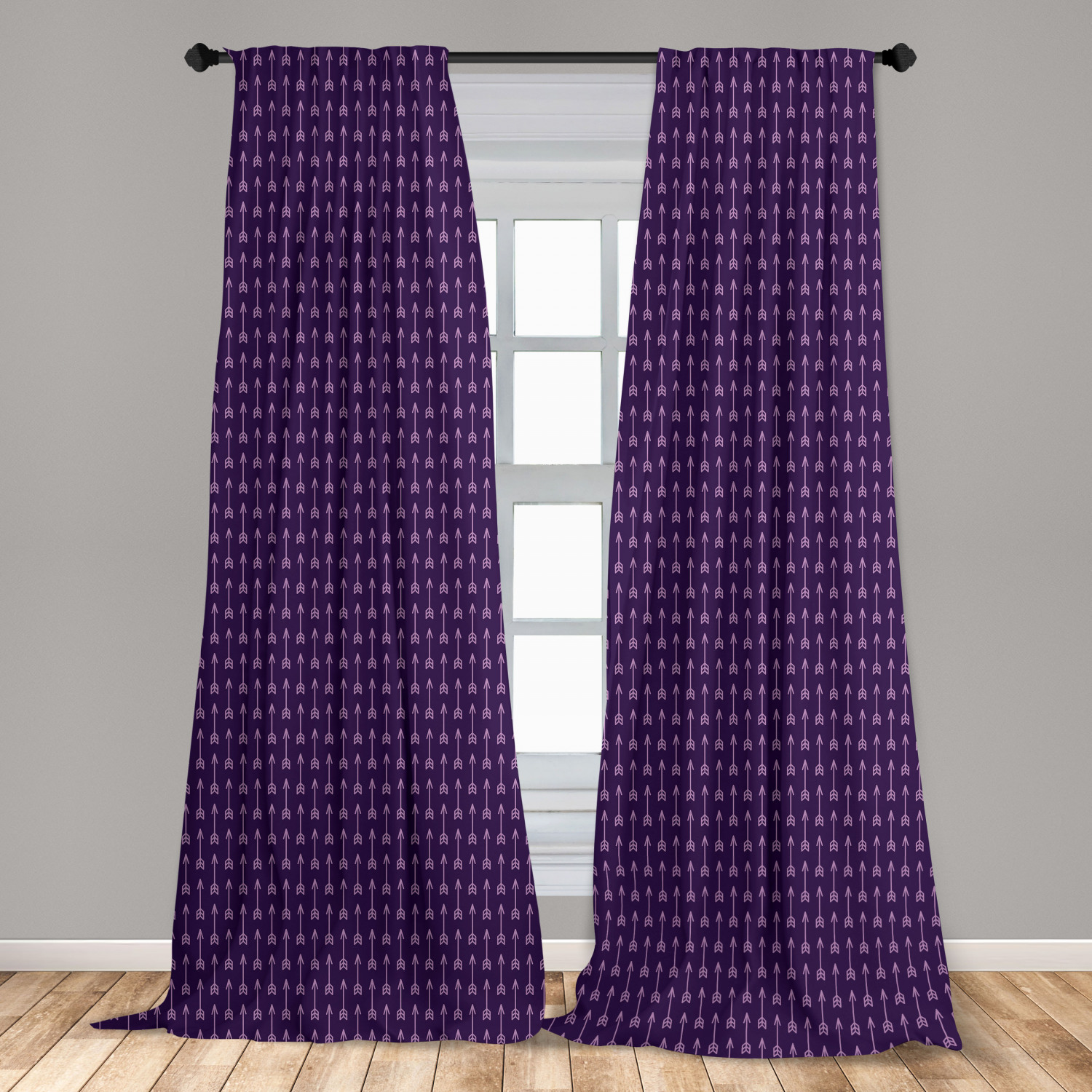 Art Abstract Microfiber Curtains 2 Panel Set Living Room Bedroom in 3 Sizes - Picture 7 of 112