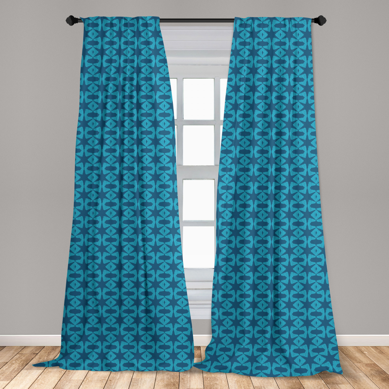 Art Abstract Microfiber Curtains 2 Panel Set Living Room Bedroom in 3 Sizes - Picture 63 of 112