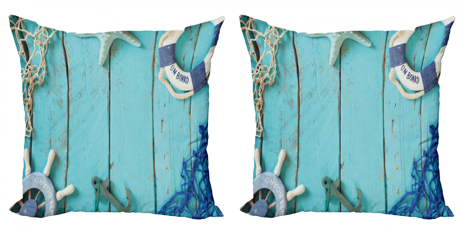 Ambesonne Vintage Elements Cushion Cover Set of 2 for Couch and Bed in 4 Sizes - Picture 86 of 128