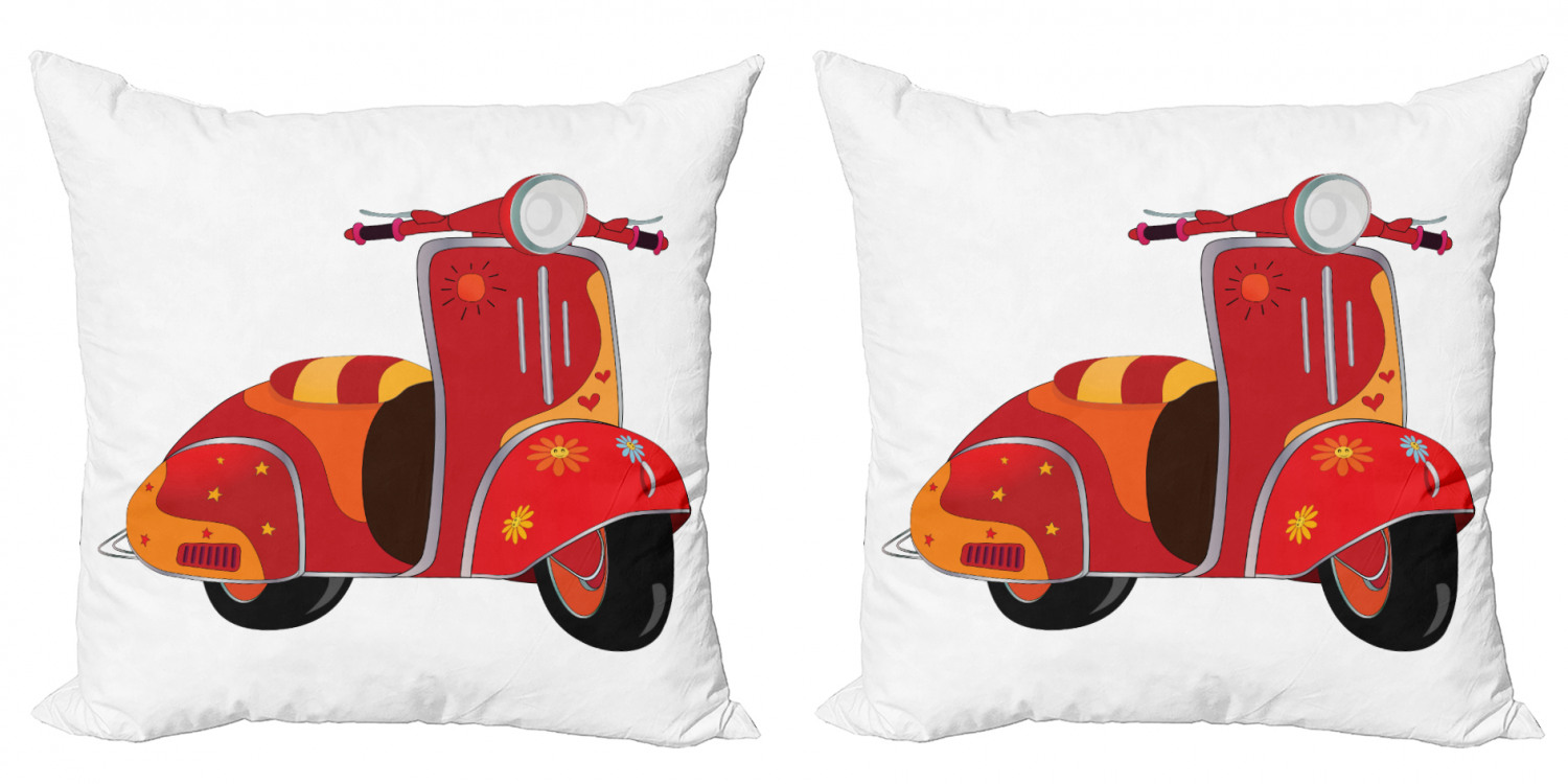 Ambesonne Vintage Elements Cushion Cover Set of 2 for Couch and Bed in 4 Sizes - Picture 67 of 128