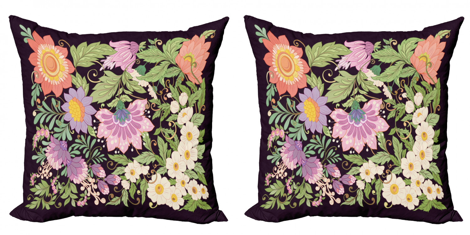 Ambesonne Vintage Elements Cushion Cover Set of 2 for Couch and Bed in 4 Sizes - Picture 18 of 128