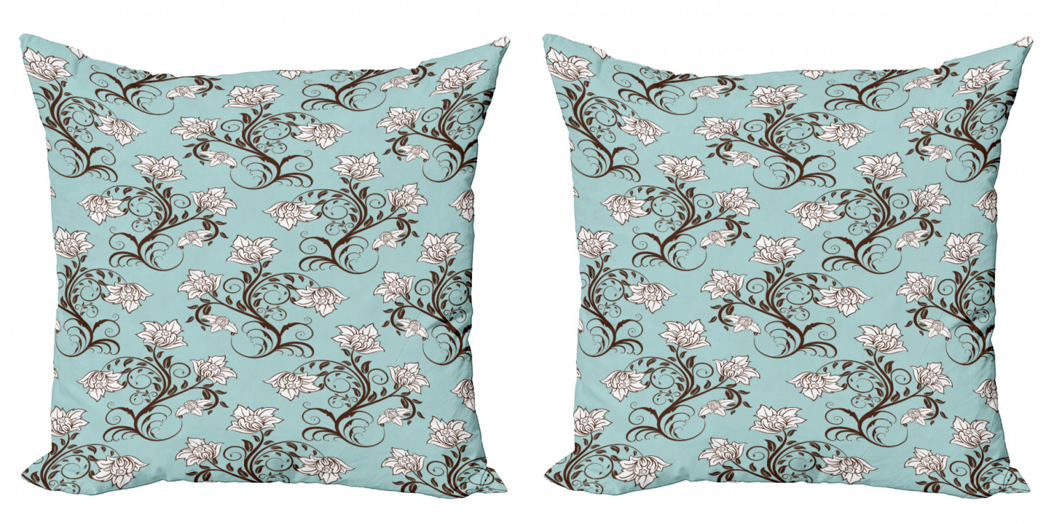 Ambesonne Vintage Elements Cushion Cover Set of 2 for Couch and Bed in 4 Sizes - Picture 118 of 128