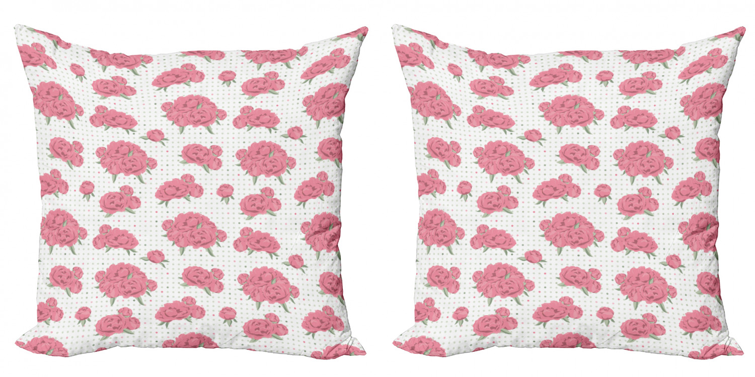 Ambesonne Floral Blossom Cushion Cover Set of 2 for Couch and Bed in 4 Sizes - Picture 43 of 63