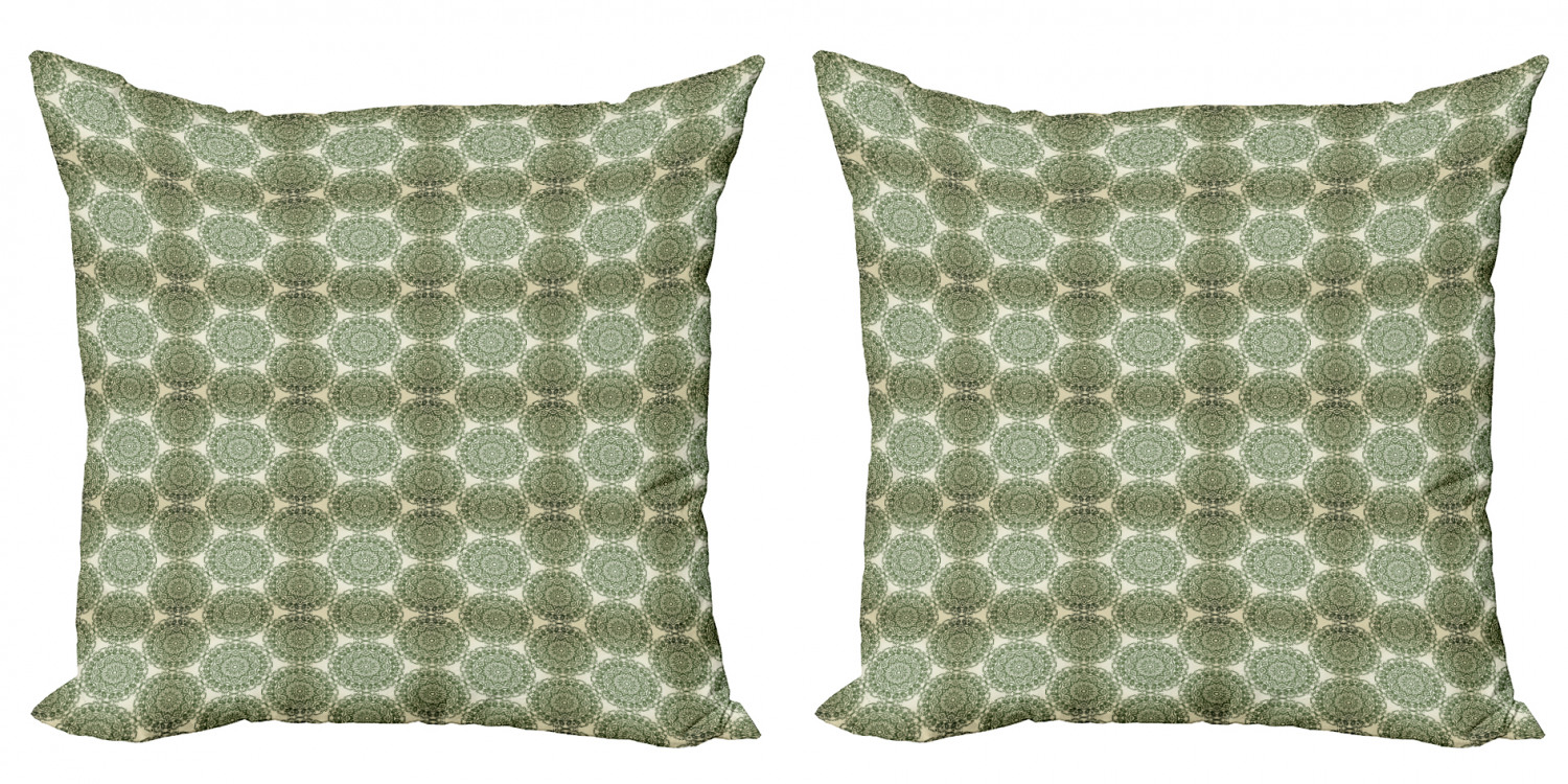 Ambesonne Floral Blossom Cushion Cover Set of 2 for Couch and Bed in 4 Sizes - Picture 20 of 63