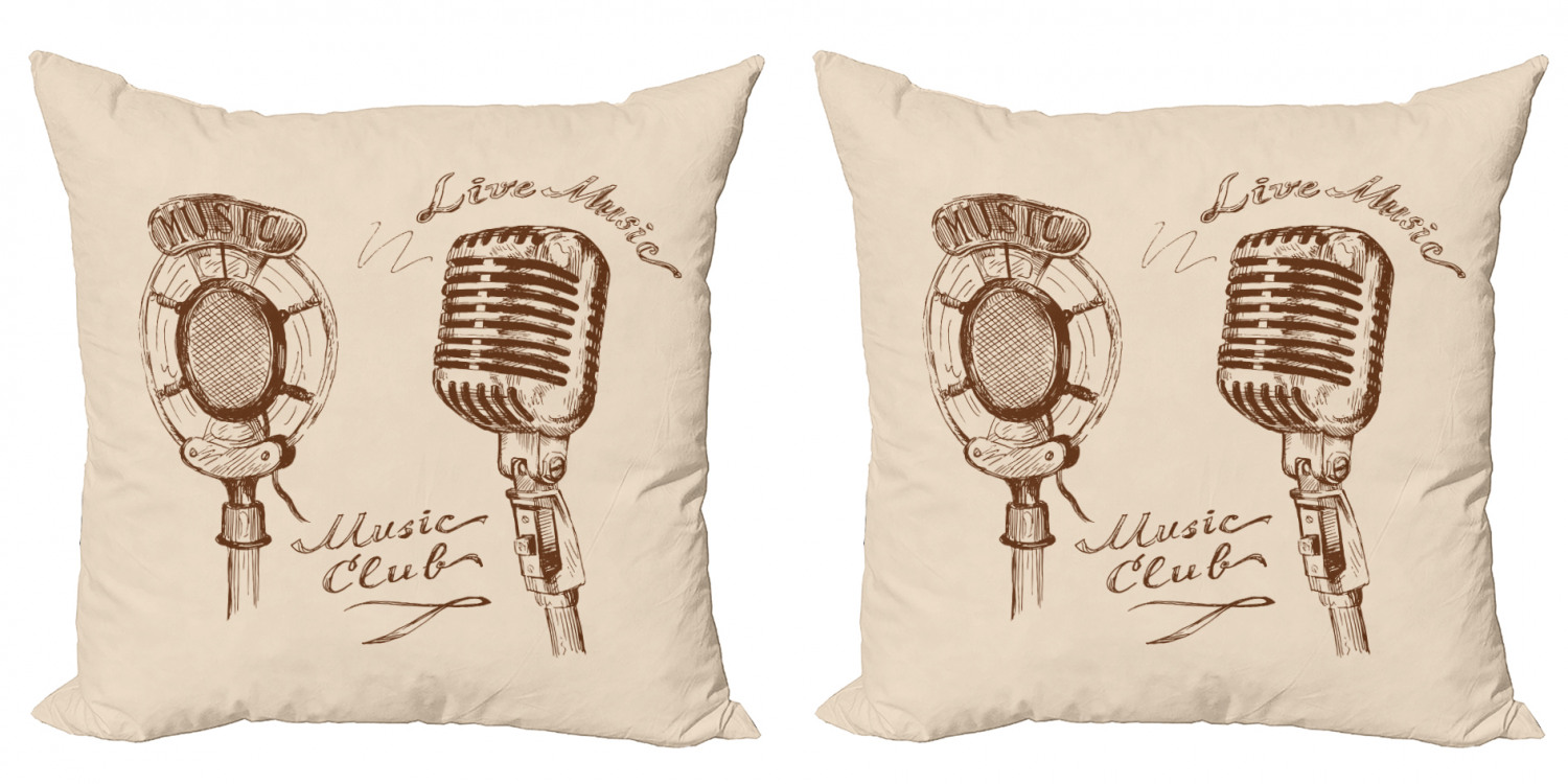 Ambesonne Vintage Elements Cushion Cover Set of 2 for Couch and Bed in 4 Sizes - Picture 24 of 128