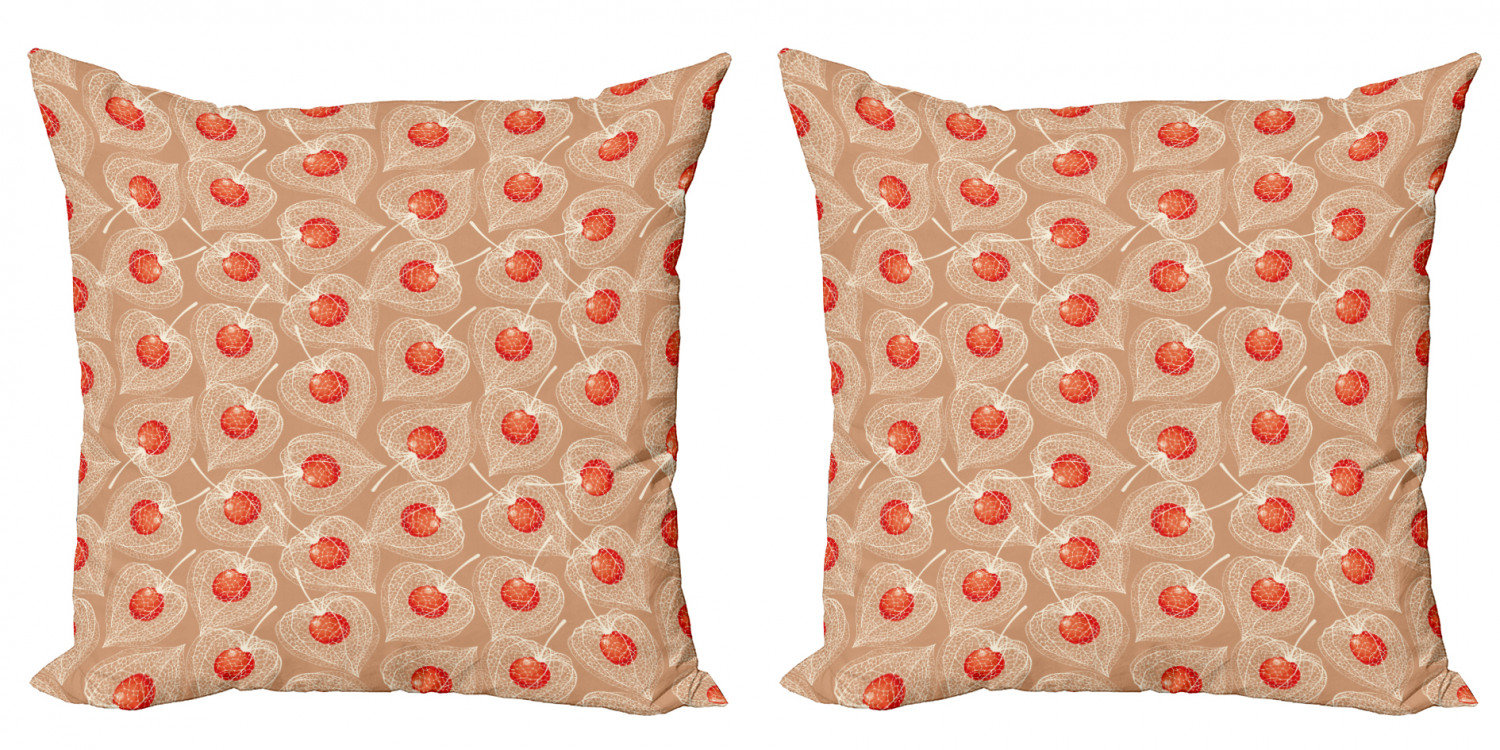 Ambesonne Floral Blossom Cushion Cover Set of 2 for Couch and Bed in 4 Sizes - Picture 33 of 63