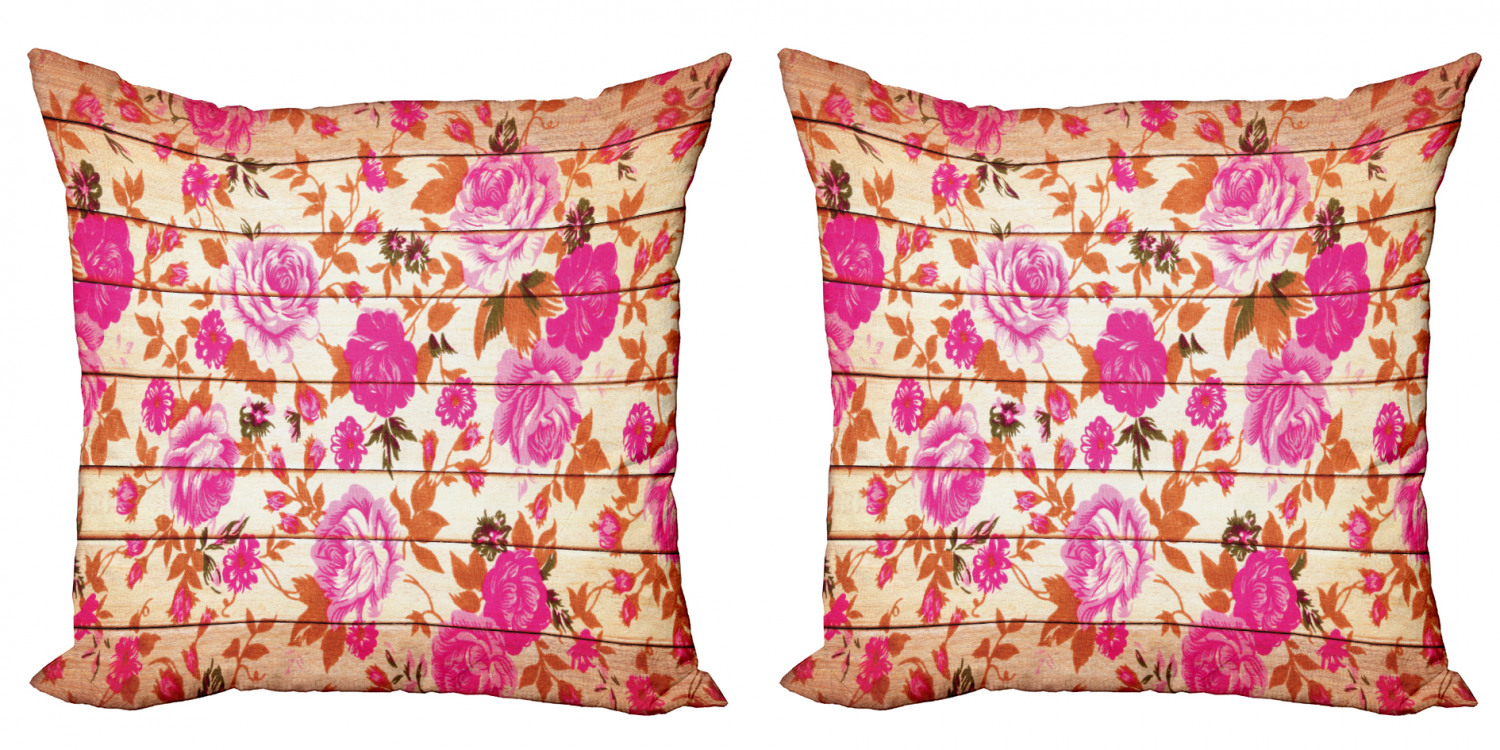 Ambesonne Vintage Elements Cushion Cover Set of 2 for Couch and Bed in 4 Sizes - Picture 114 of 128