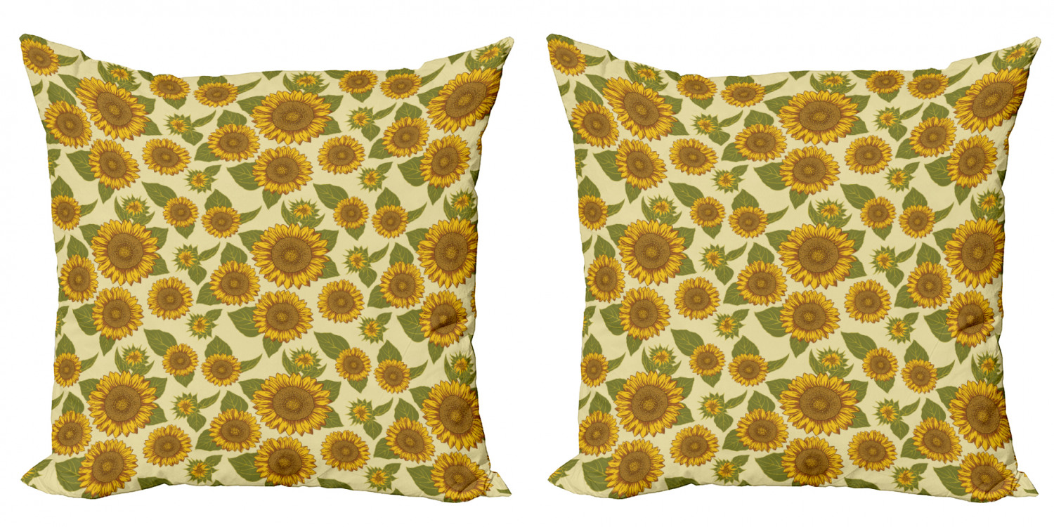 Ambesonne Vintage Elements Cushion Cover Set of 2 for Couch and Bed in 4 Sizes - Picture 50 of 128