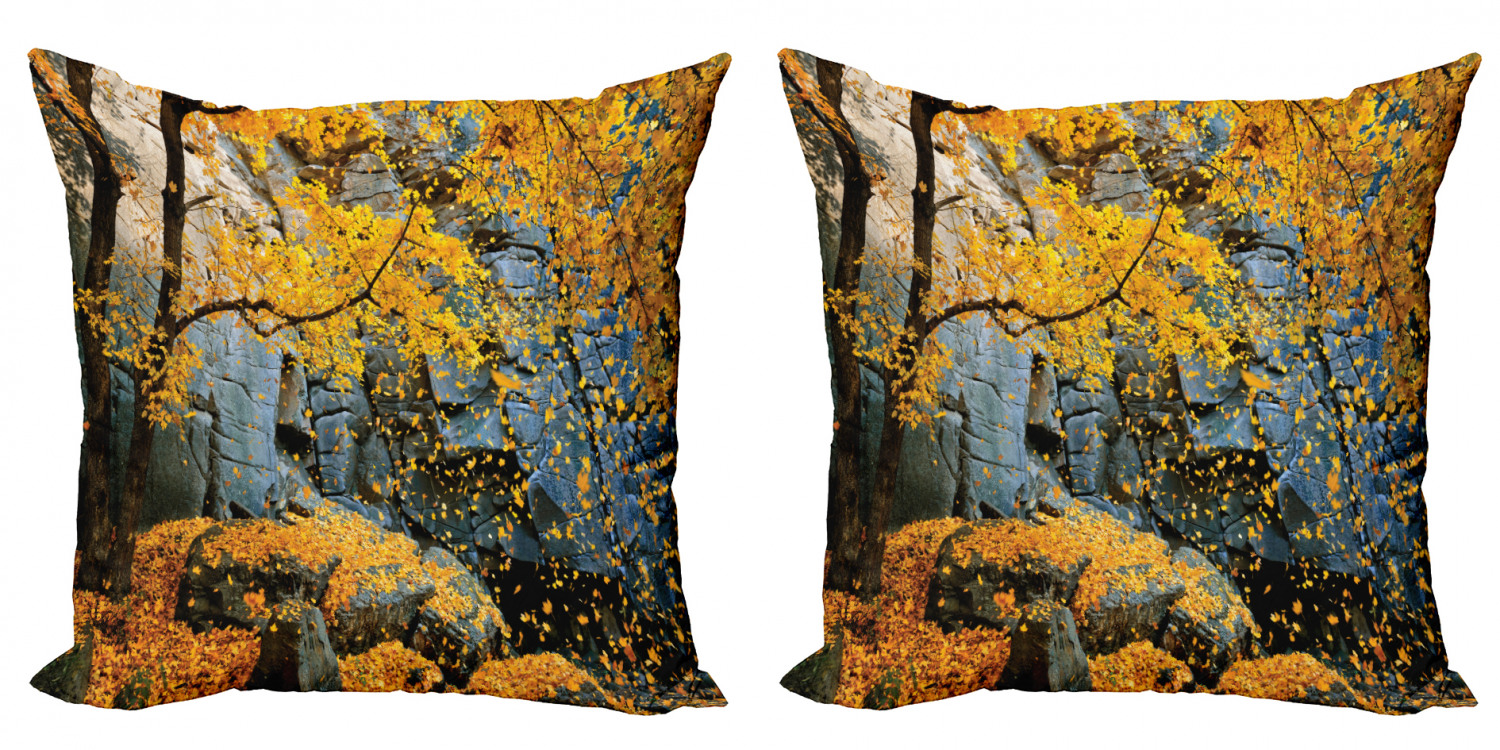 Ambesonne Tree Bloom Cushion Cover Set of 2 for Couch and Bed in 4 Sizes - Picture 91 of 220