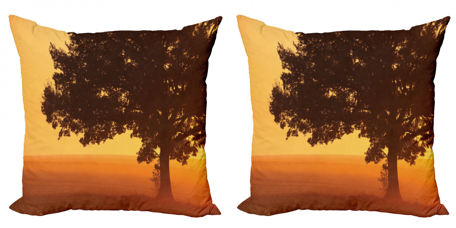 Ambesonne Tree Bloom Cushion Cover Set of 2 for Couch and Bed in 4 Sizes - Picture 36 of 220