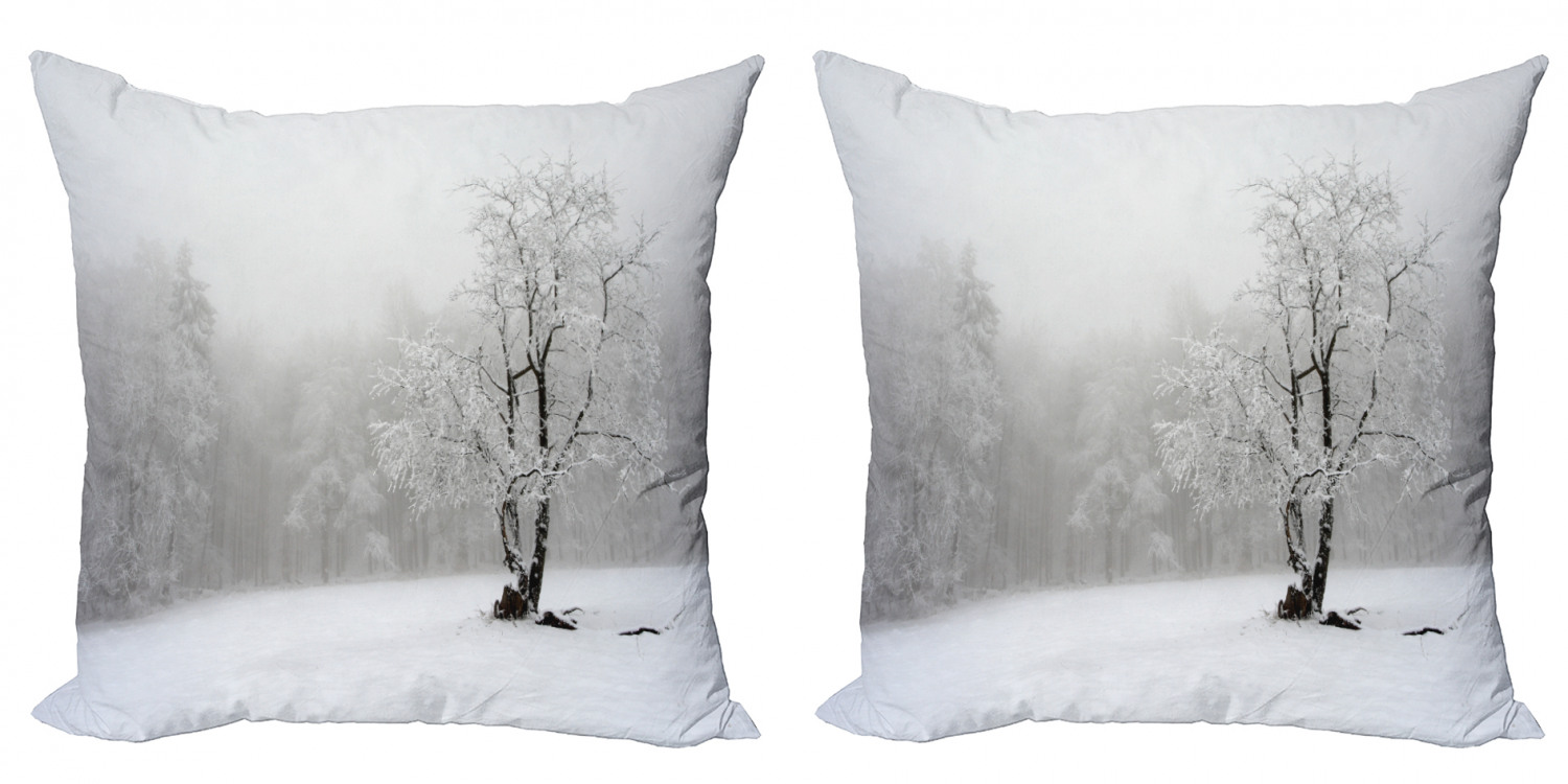 Ambesonne Tree Bloom Cushion Cover Set of 2 for Couch and Bed in 4 Sizes - Picture 217 of 220