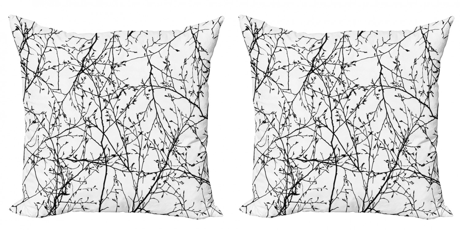 Ambesonne Tree Bloom Cushion Cover Set of 2 for Couch and Bed in 4 Sizes - Picture 19 of 220