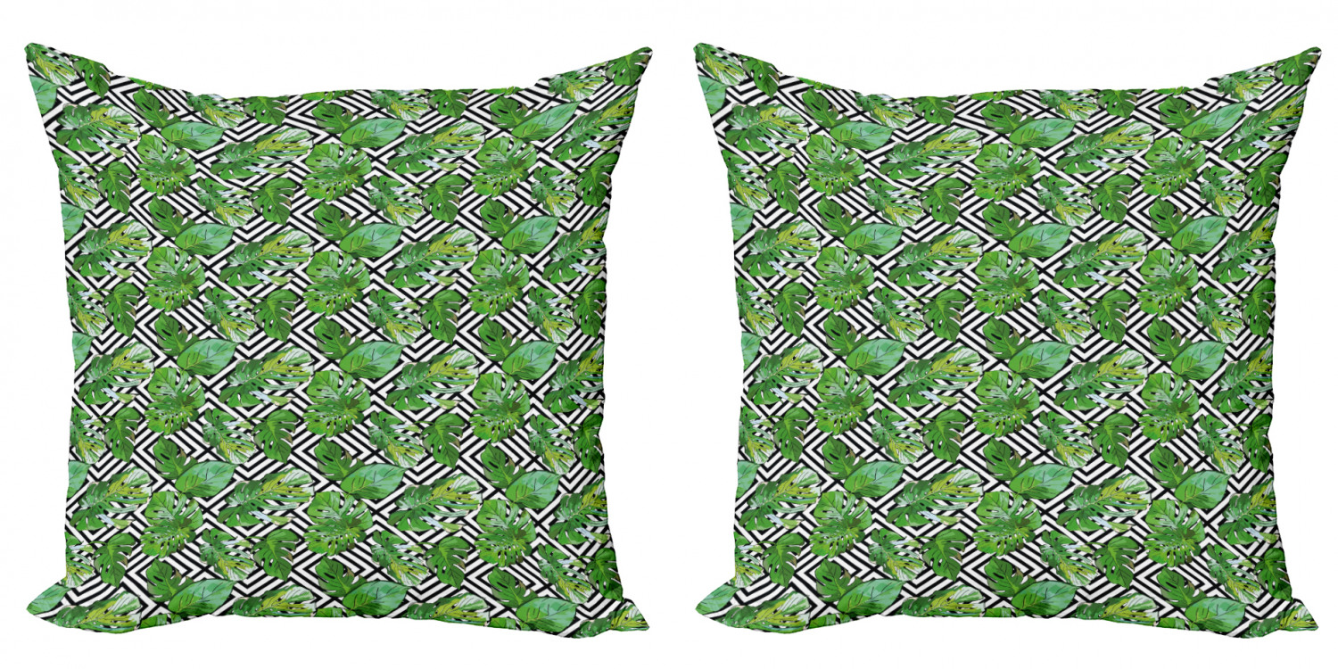 Ambesonne Tree Bloom Cushion Cover Set of 2 for Couch and Bed in 4 Sizes - Picture 90 of 220