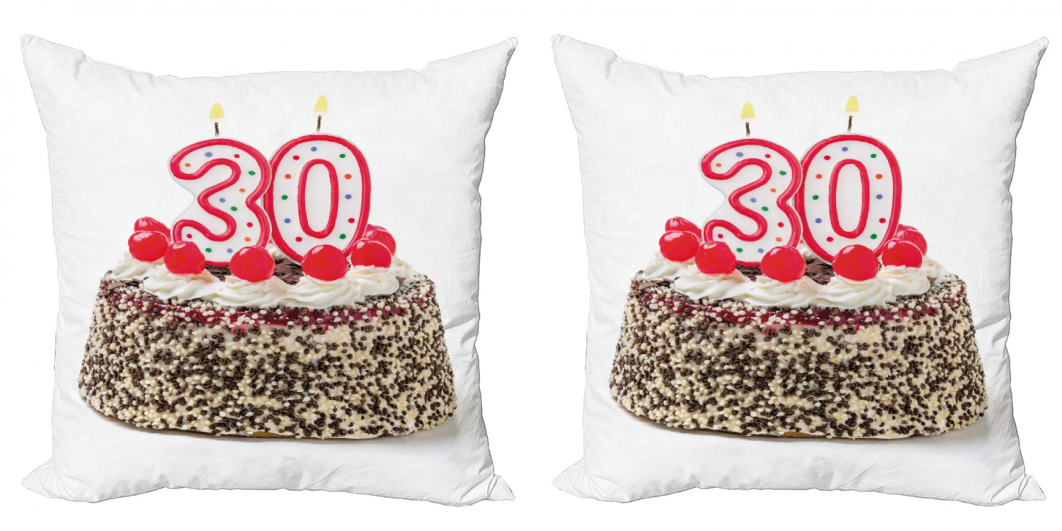 Ambesonne Birthday Party Cushion Cover Set of 2 for Couch and Bed in 4 Sizes - Picture 23 of 63