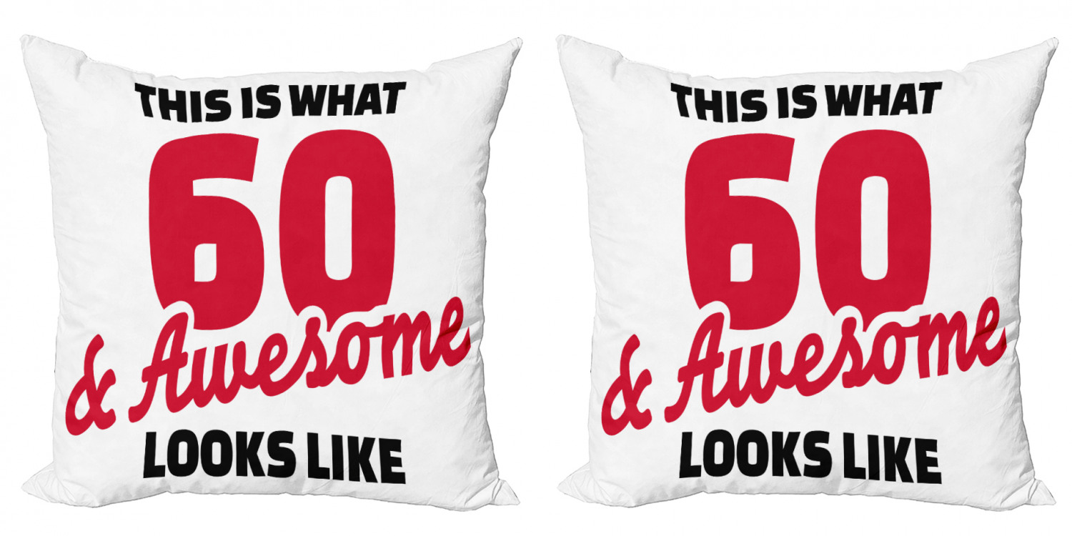 Ambesonne Birthday Party Cushion Cover Set of 2 for Couch and Bed in 4 Sizes - Picture 62 of 63