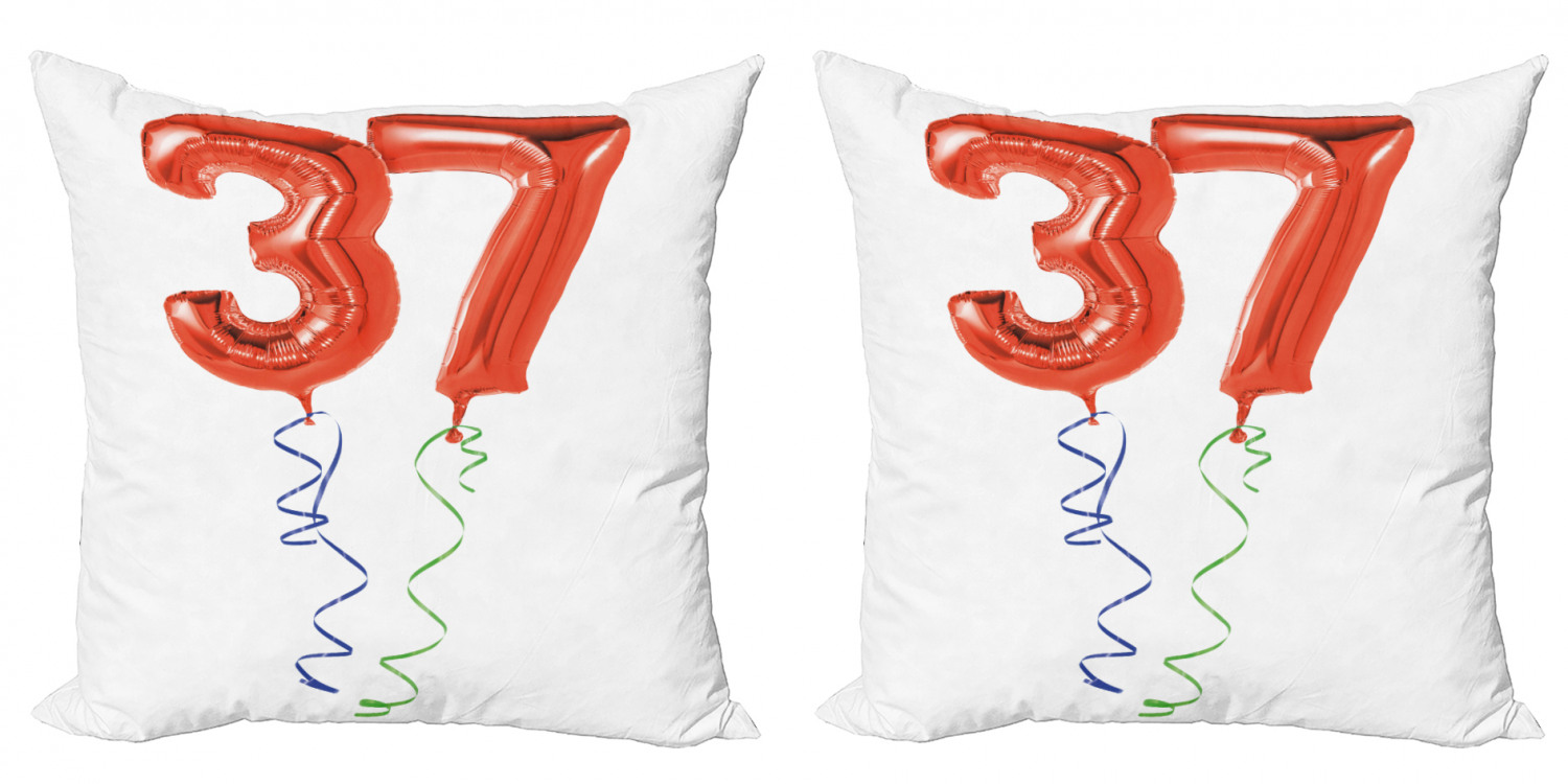 Ambesonne Birthday Party Cushion Cover Set of 2 for Couch and Bed in 4 Sizes - Picture 49 of 63