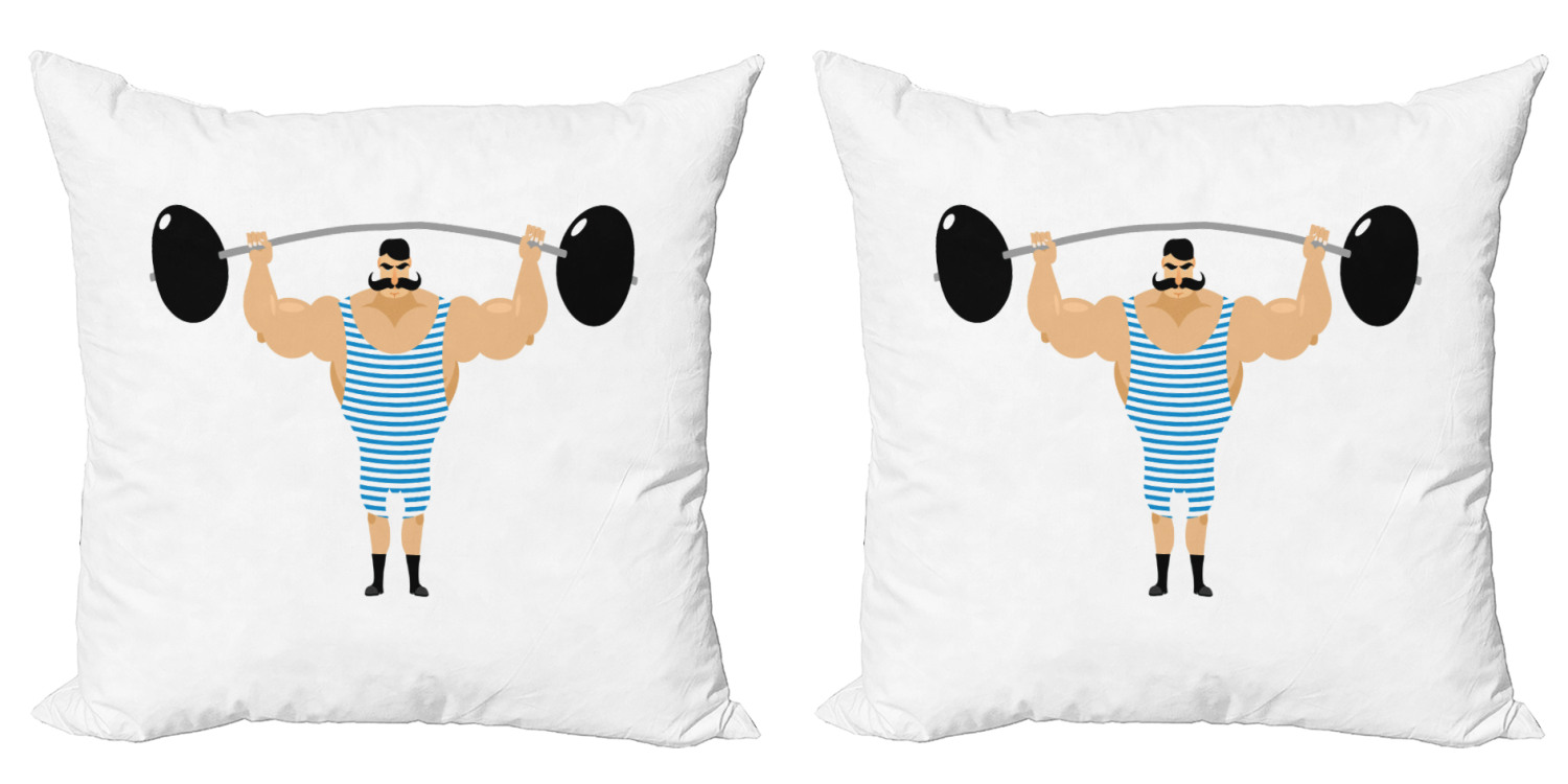 Ambesonne Circus Cushion Cover Set of 2 for Couch and Bed in 4 Sizes